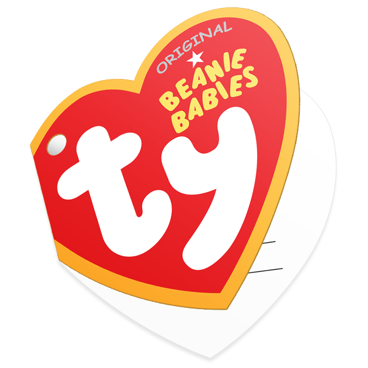Halloween Ty Heart Tag